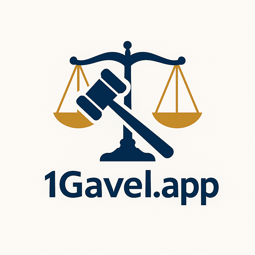 1Gavel.app Logo